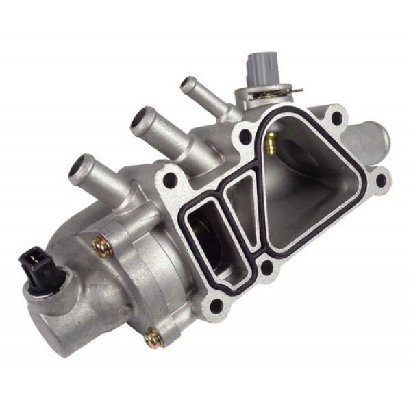 Válvula Termostática Completa Ka Fiesta Ecosport Flex Curvo