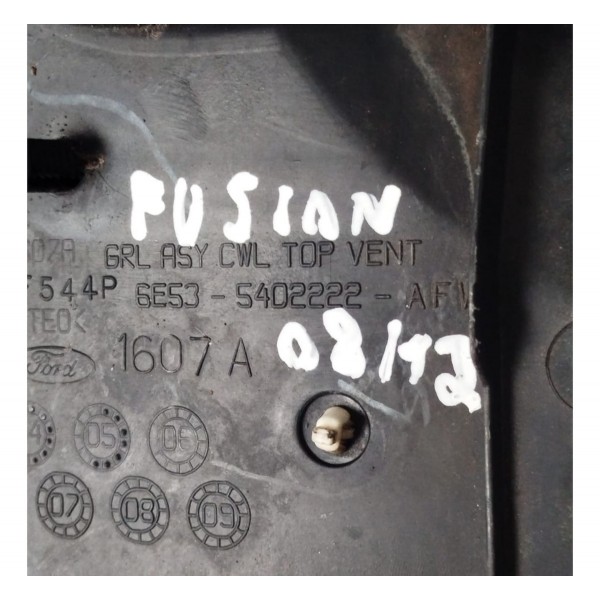 Grade Churrasqueira Ford Fusion 2008 A 2012 6e535402222