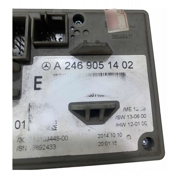 Módulo Ignição Start Stop C Chave Mercedes A200 A2469051402