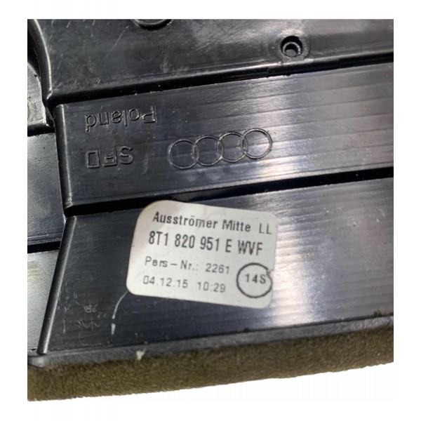 Difusor Ar Central Audi A5 2014 2015 2016 8t1820951e