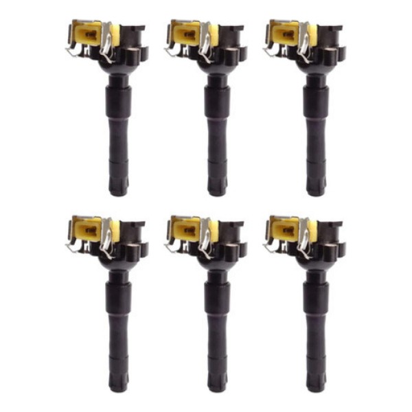 6 Bobina De Ignição Bmw 525i 1990 A 1995 M50 2.5 L6 Novas