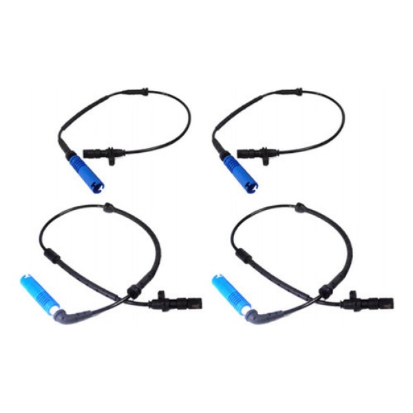Kit 4 Sensores Freio Abs Bmw X5 E53 3.0 4.0 2001 Até 2006