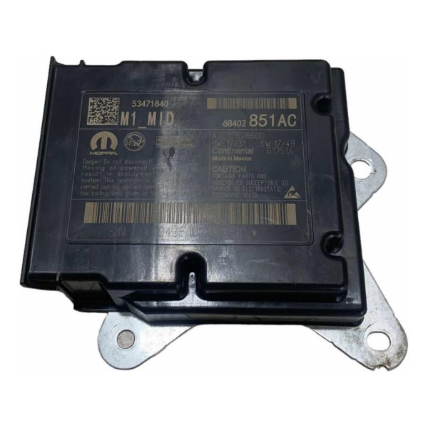 Módulo Airbag Jeep Compass 2017 2018 2019 2020 Não Acionado