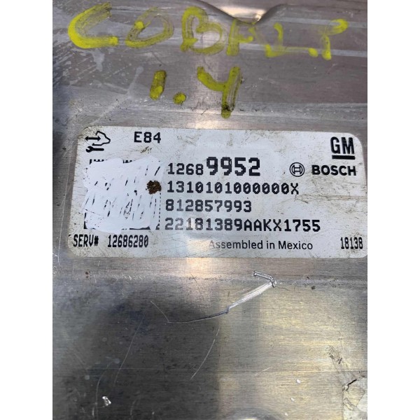 Módulo Injeção Cobalt 1.4 2016 2017 2018